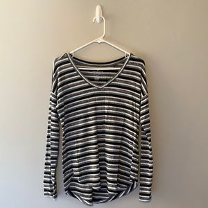 American Eagle Outfitters women's Soft & Sexy striped light weight sweater
